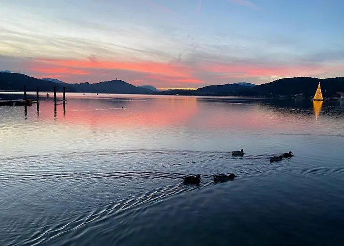 Apartement Lendside Am Wulfenia Kino In 5 Minuten Am See Lägenhet *
